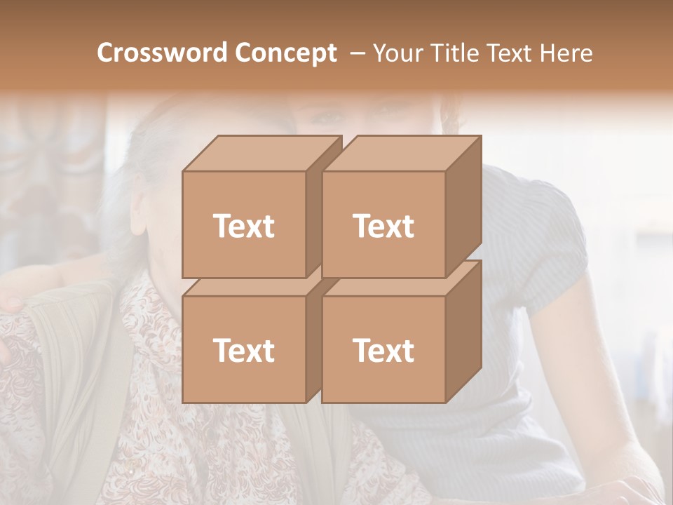 Help Lonely Years PowerPoint Template
