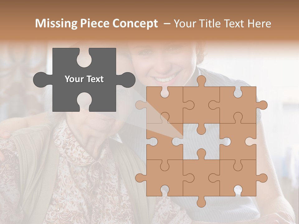 Help Lonely Years PowerPoint Template