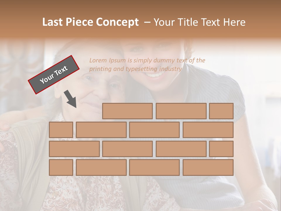 Help Lonely Years PowerPoint Template