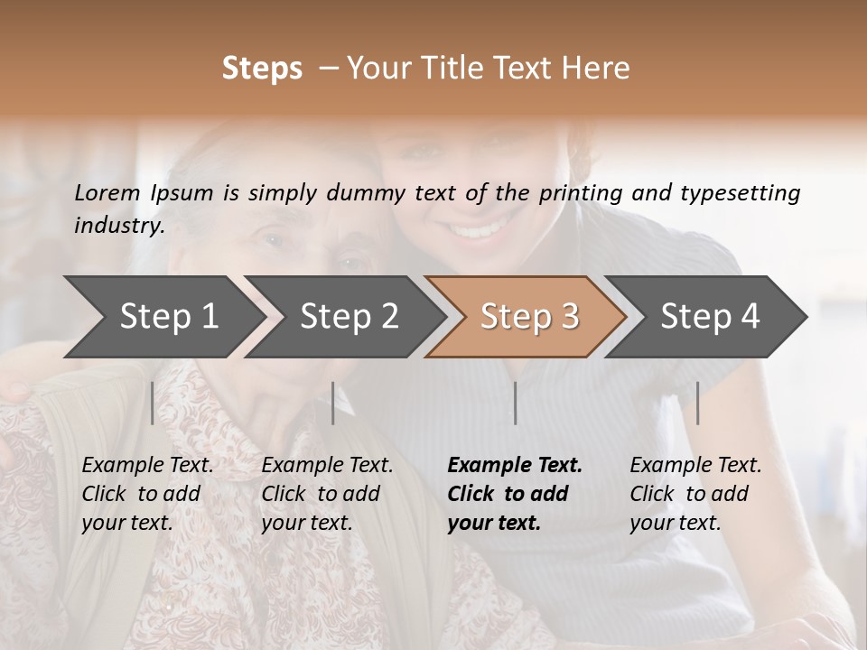 Help Lonely Years PowerPoint Template