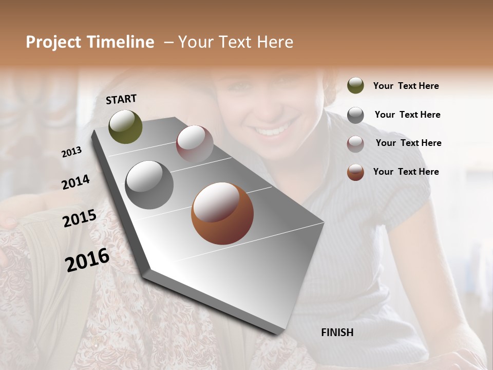 Help Lonely Years PowerPoint Template