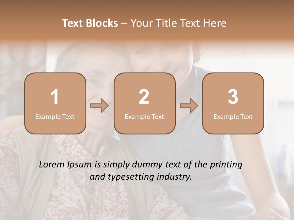 Help Lonely Years PowerPoint Template