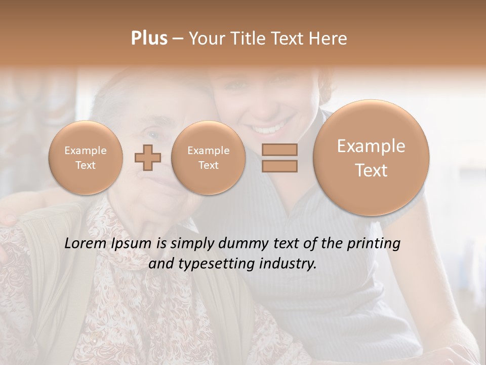 Help Lonely Years PowerPoint Template
