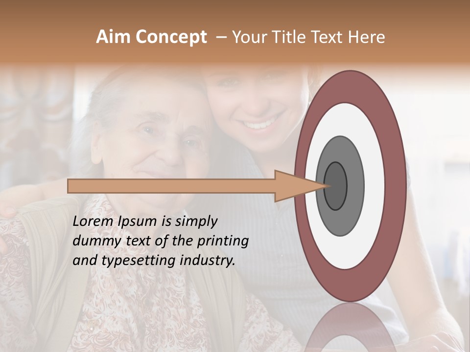 Help Lonely Years PowerPoint Template