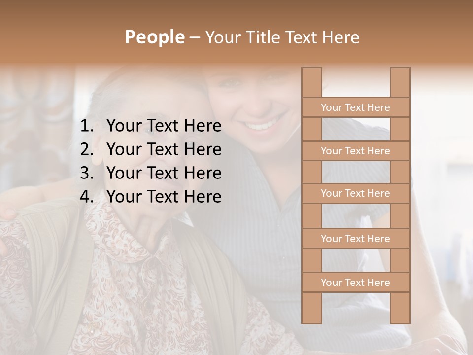 Help Lonely Years PowerPoint Template