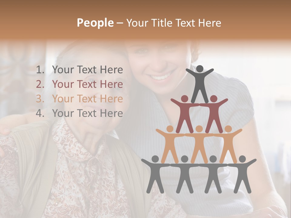 Help Lonely Years PowerPoint Template