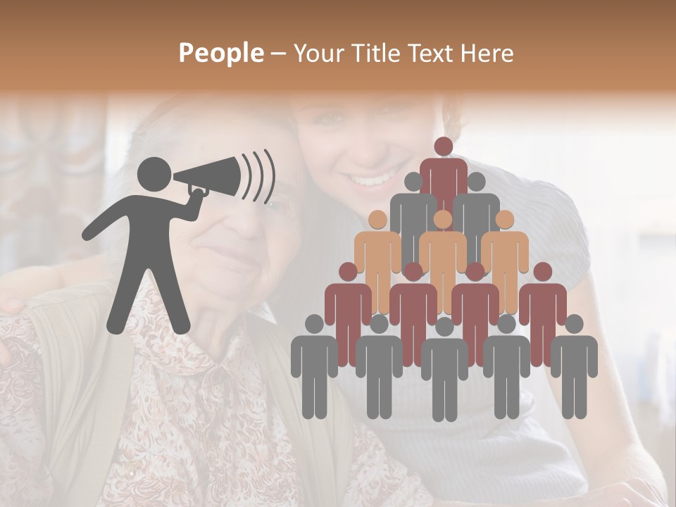 Help Lonely Years PowerPoint Template