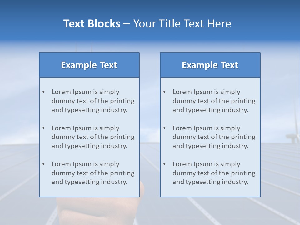 Weather Success Business PowerPoint Template