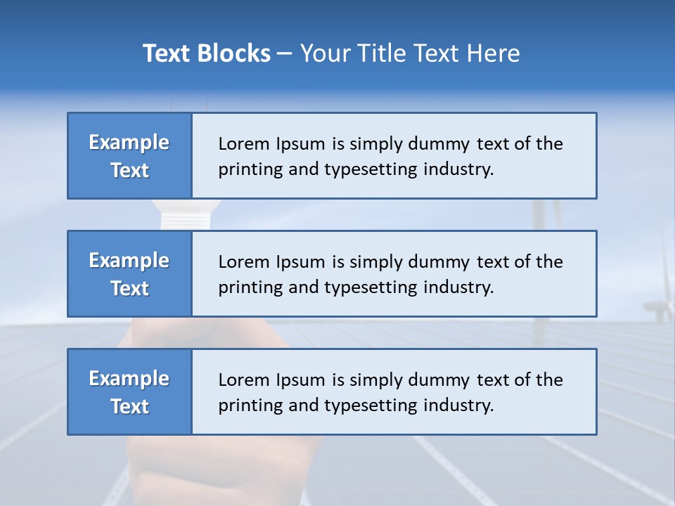 Weather Success Business PowerPoint Template