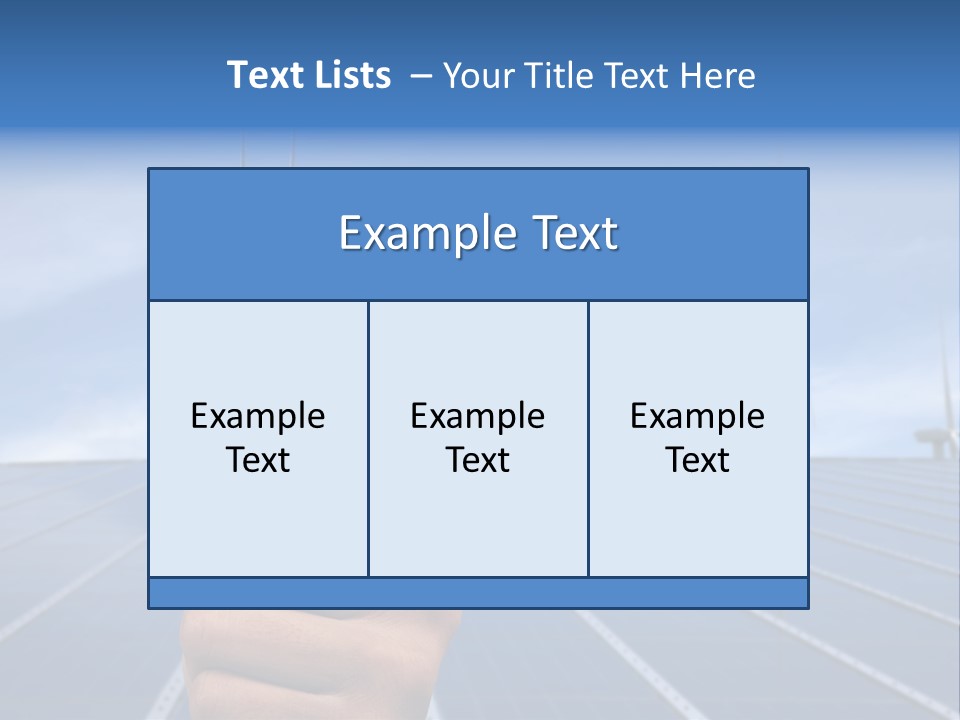 Weather Success Business PowerPoint Template
