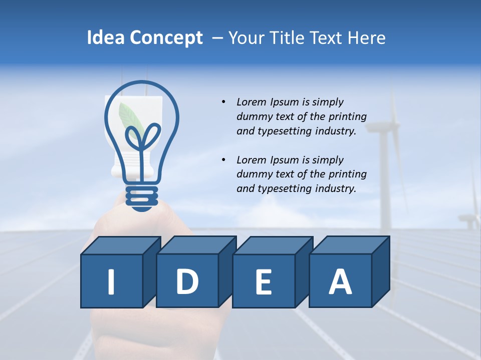 Weather Success Business PowerPoint Template