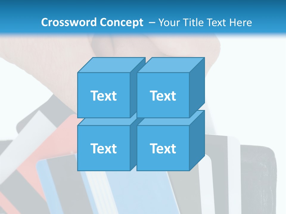 White Market Leather PowerPoint Template