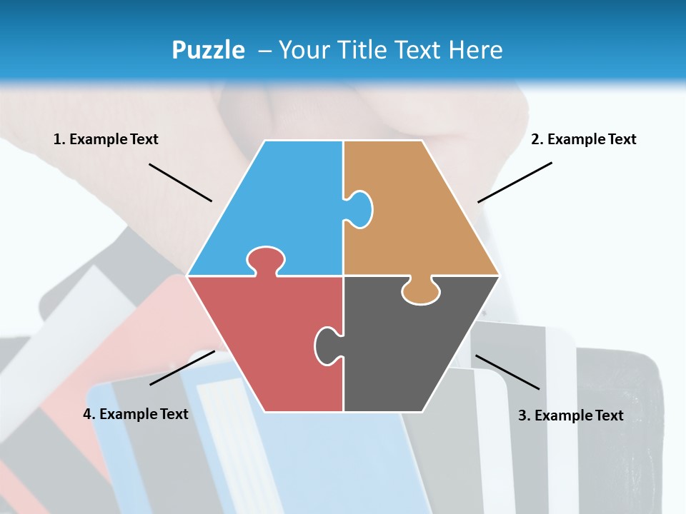 White Market Leather PowerPoint Template