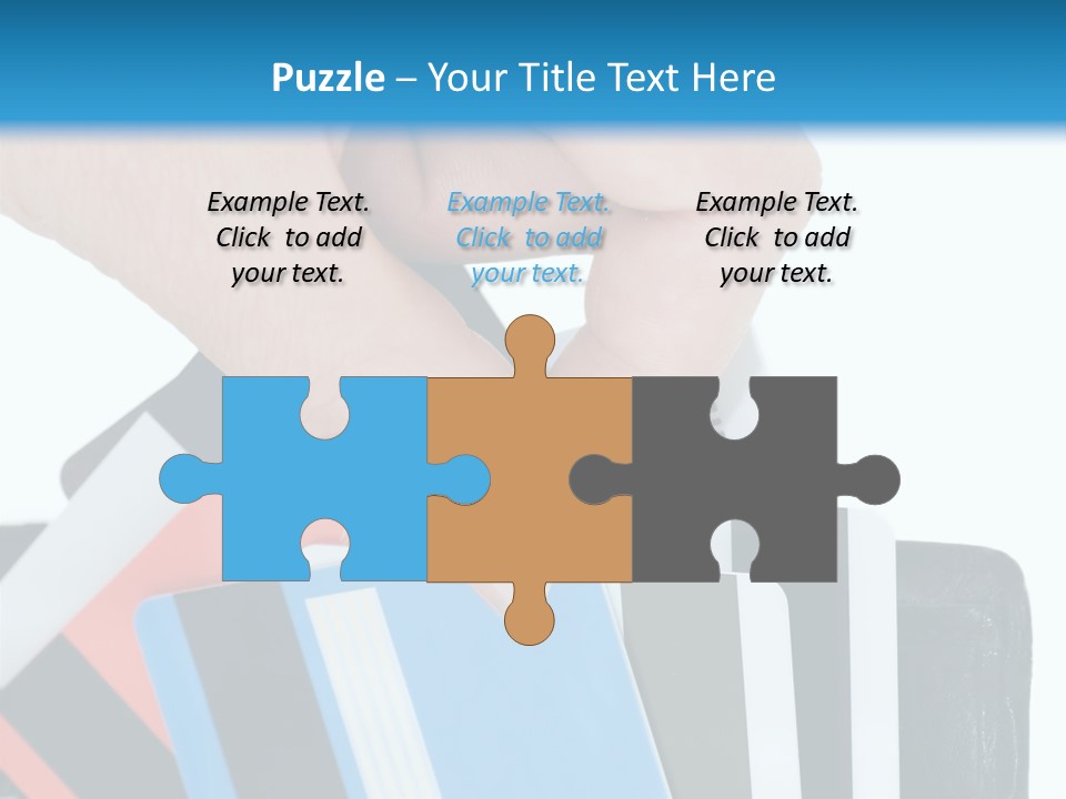 White Market Leather PowerPoint Template