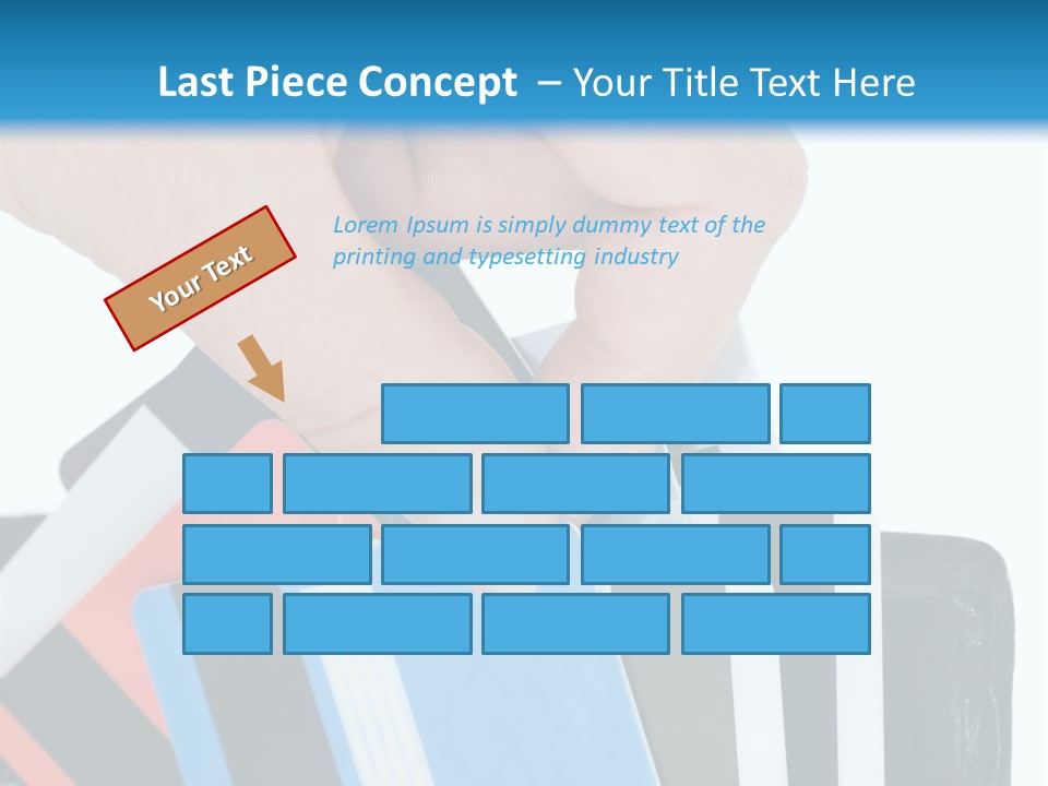 White Market Leather PowerPoint Template