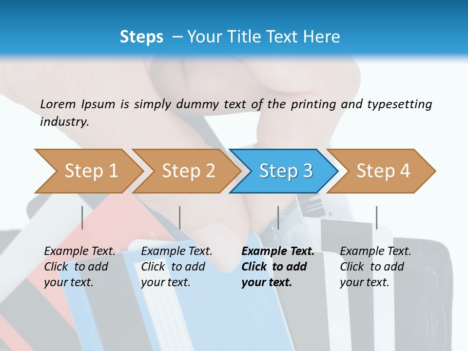 White Market Leather PowerPoint Template