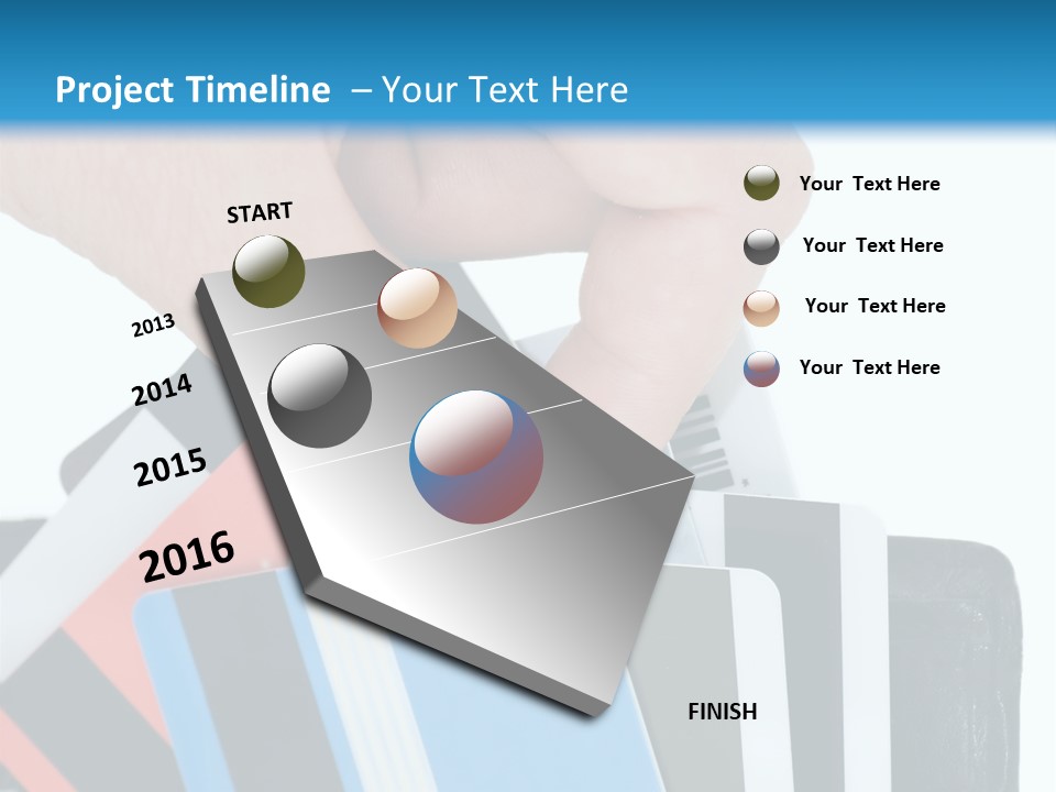 White Market Leather PowerPoint Template