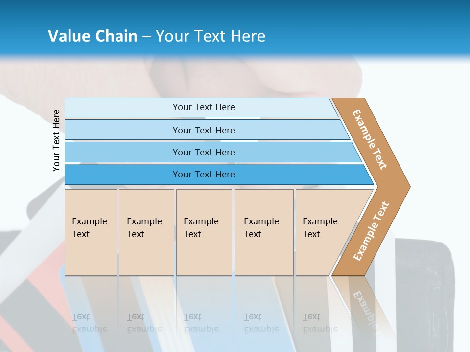 White Market Leather PowerPoint Template