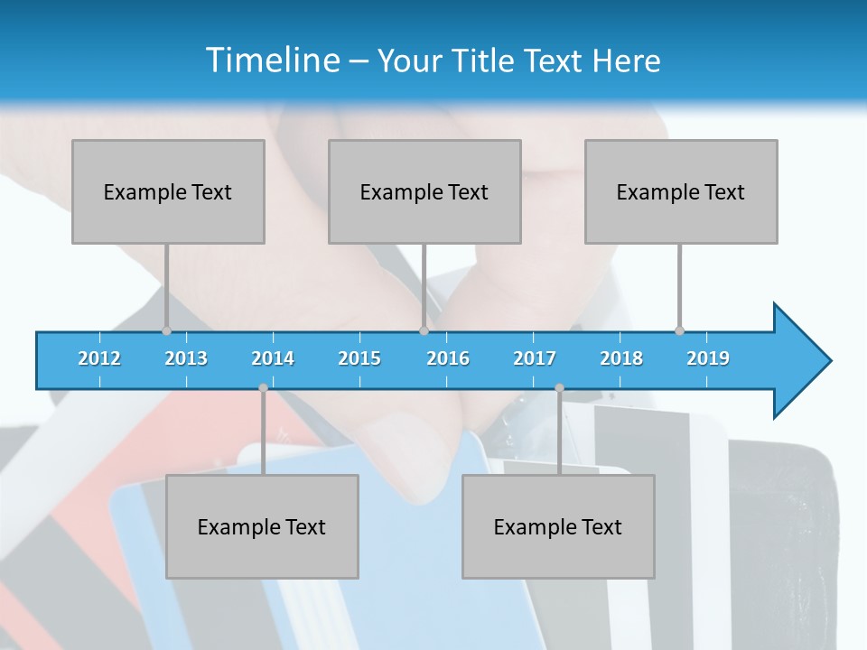 White Market Leather PowerPoint Template