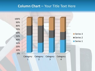 White Market Leather PowerPoint Template