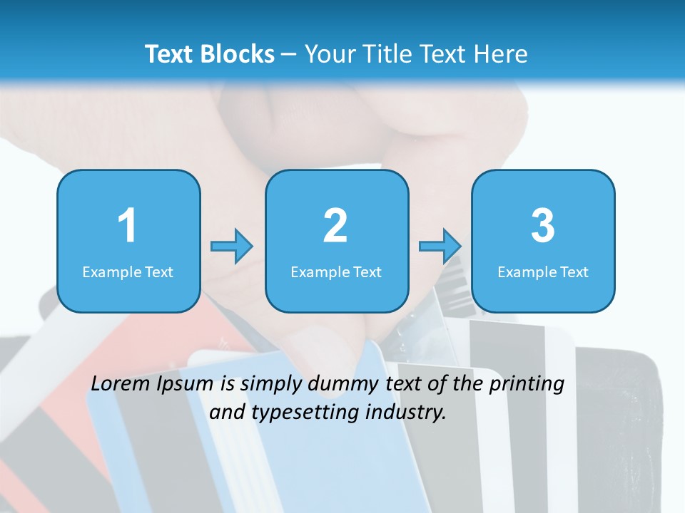 White Market Leather PowerPoint Template