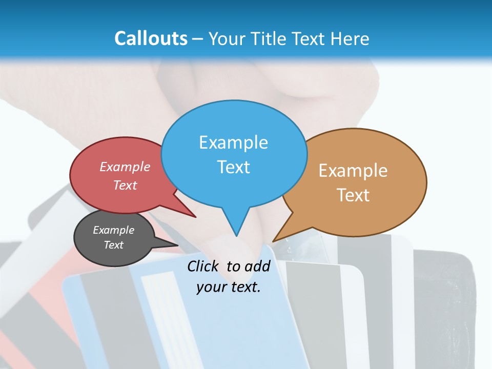 White Market Leather PowerPoint Template