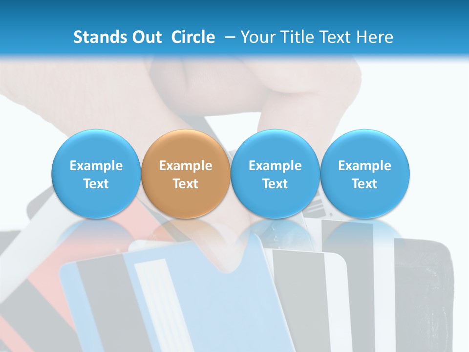 White Market Leather PowerPoint Template