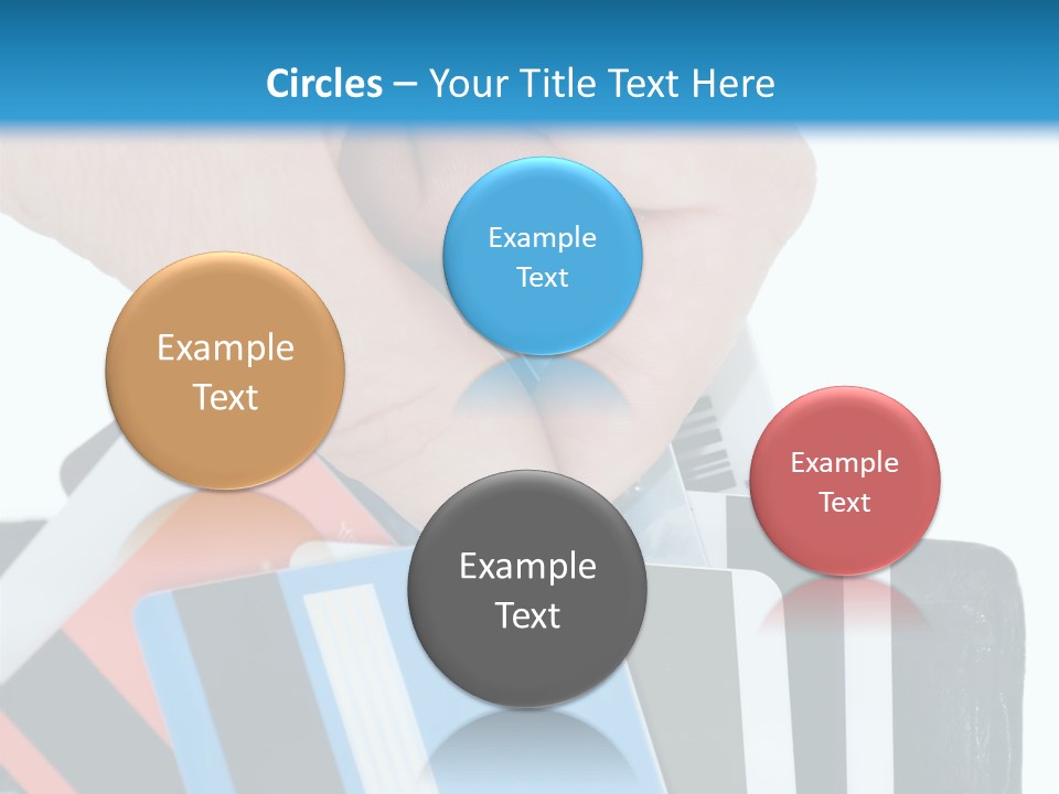 White Market Leather PowerPoint Template