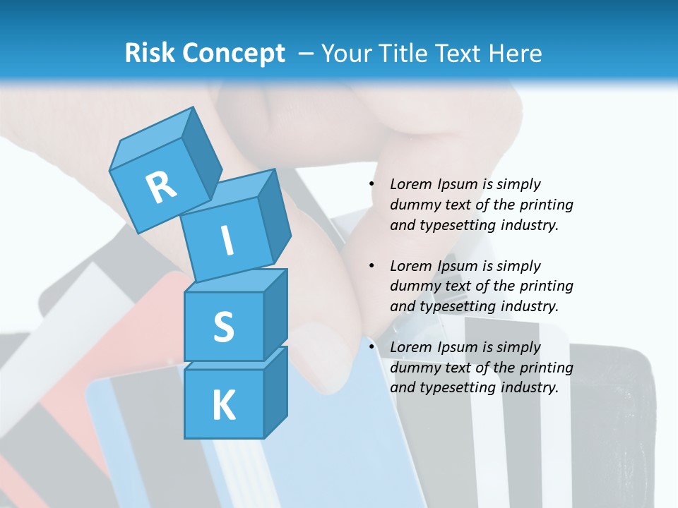 White Market Leather PowerPoint Template