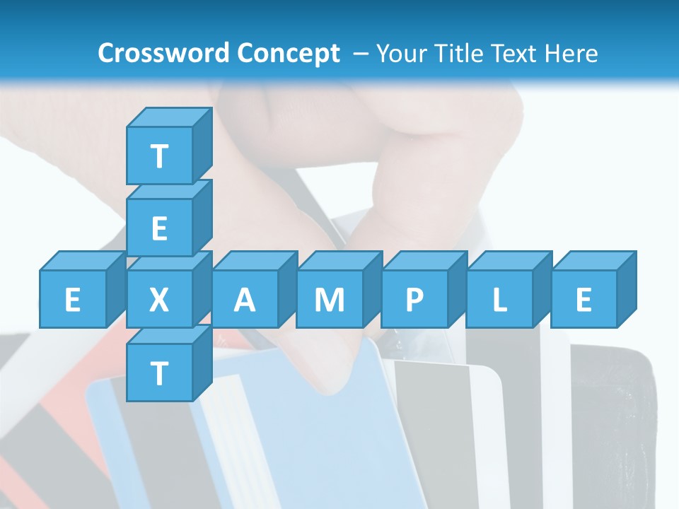 White Market Leather PowerPoint Template