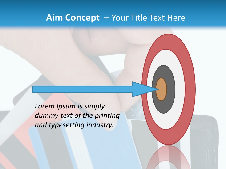 White Market Leather PowerPoint Template