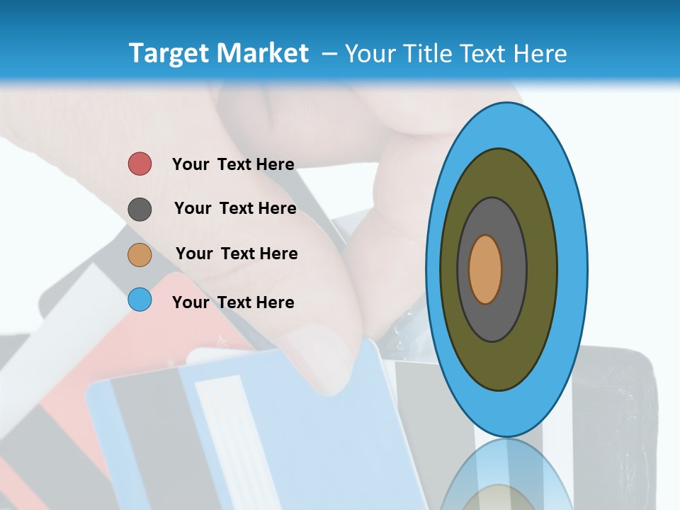 White Market Leather PowerPoint Template