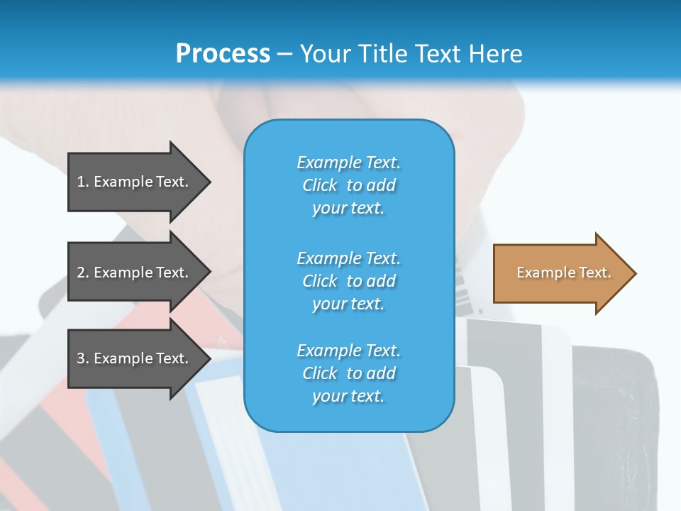White Market Leather PowerPoint Template