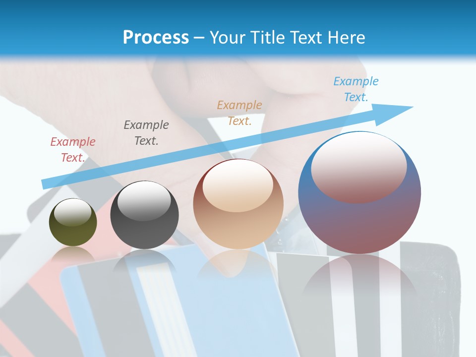 White Market Leather PowerPoint Template