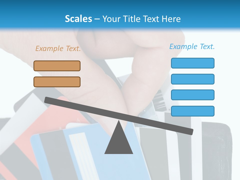 White Market Leather PowerPoint Template