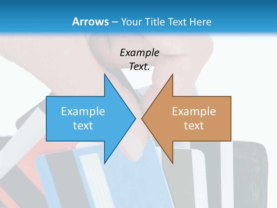 White Market Leather PowerPoint Template