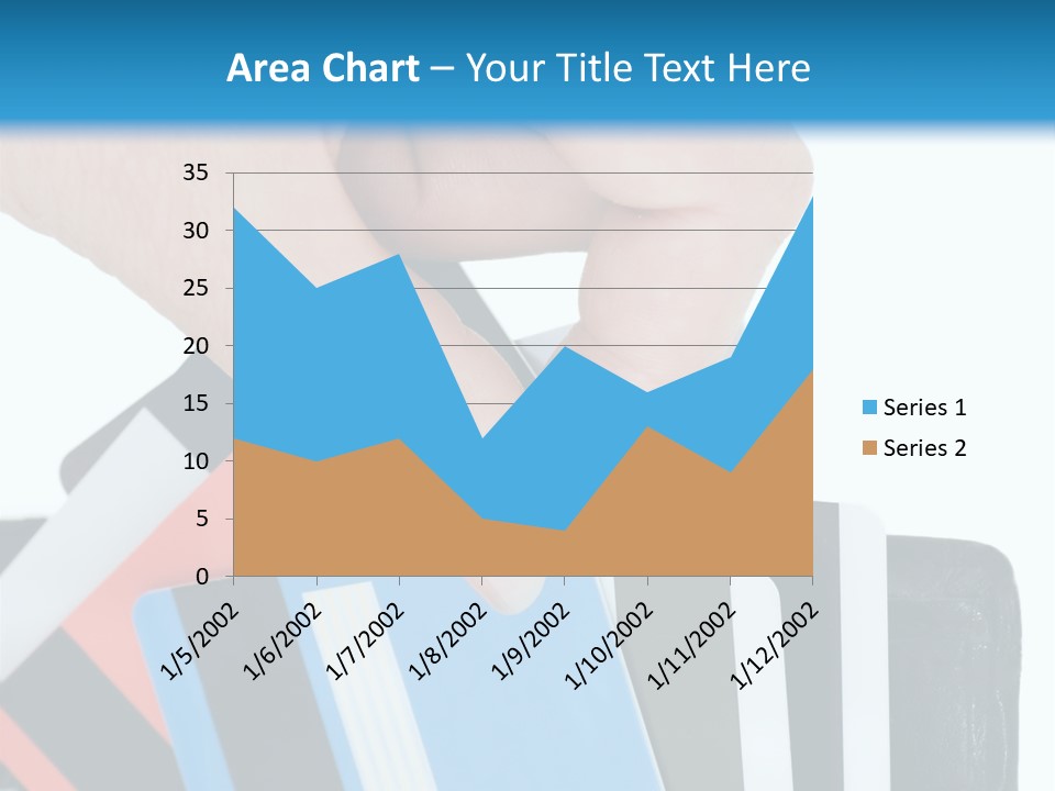 White Market Leather PowerPoint Template