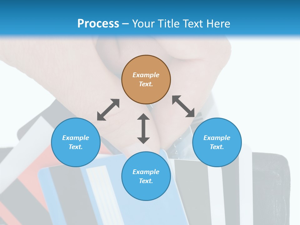 White Market Leather PowerPoint Template