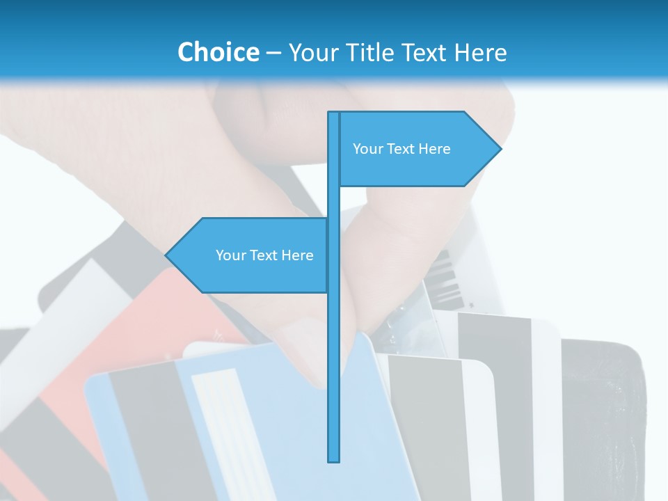 White Market Leather PowerPoint Template