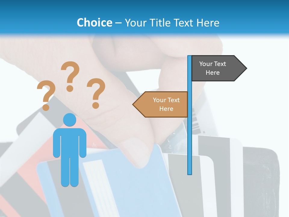 White Market Leather PowerPoint Template