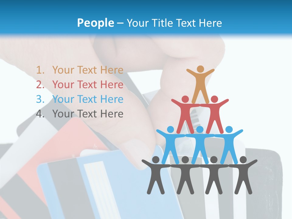 White Market Leather PowerPoint Template