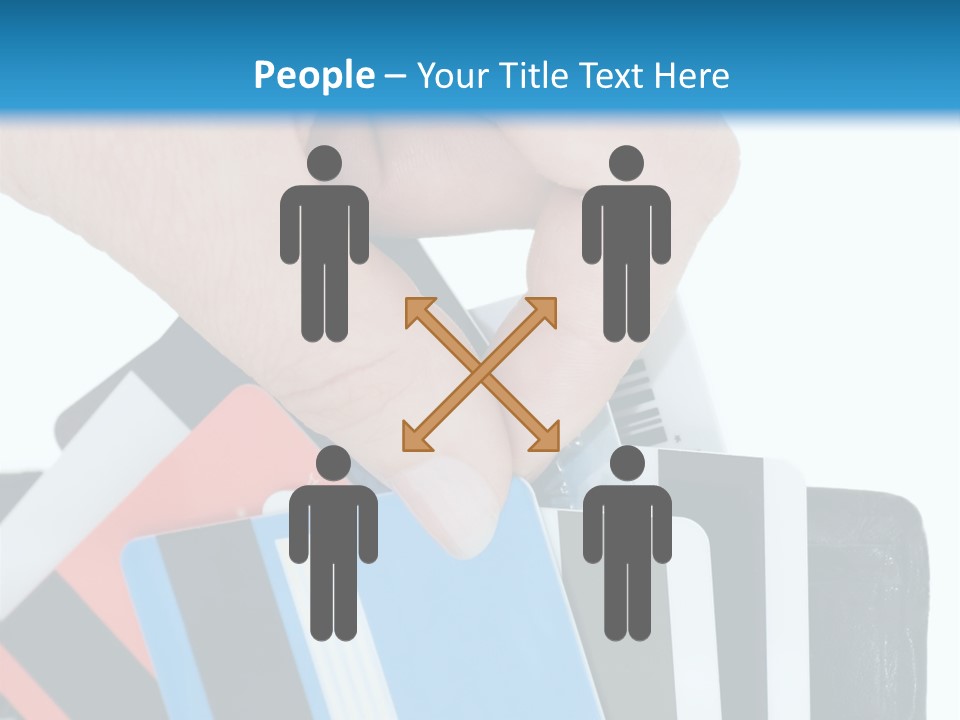 White Market Leather PowerPoint Template