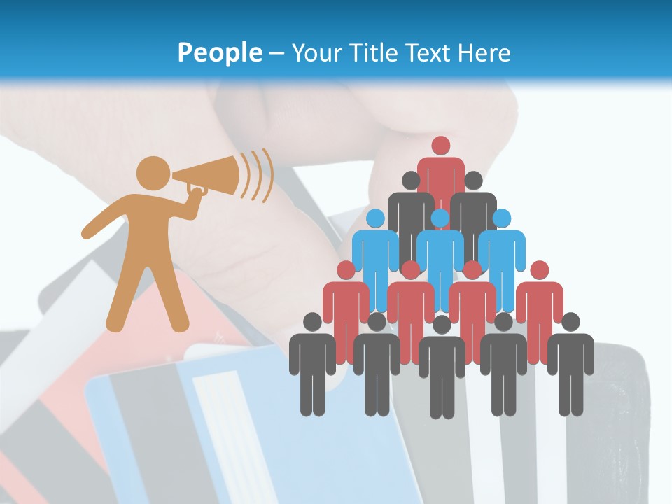 White Market Leather PowerPoint Template