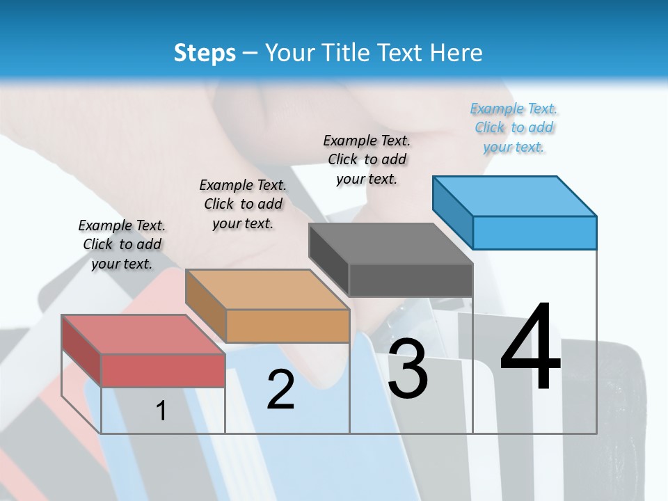 White Market Leather PowerPoint Template