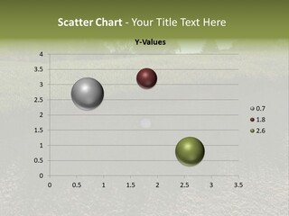 Sand Trap Ball PowerPoint Template