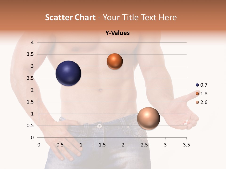 Hand Bodybuilder Filling PowerPoint Template