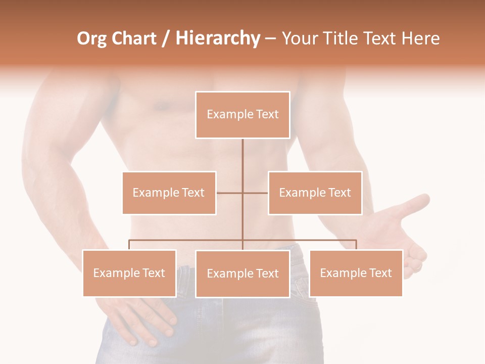 Hand Bodybuilder Filling PowerPoint Template