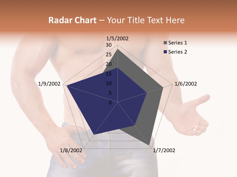 Hand Bodybuilder Filling PowerPoint Template