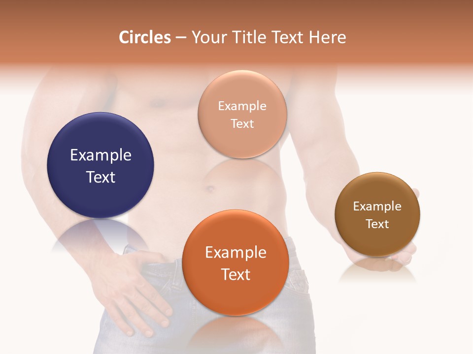 Hand Bodybuilder Filling PowerPoint Template