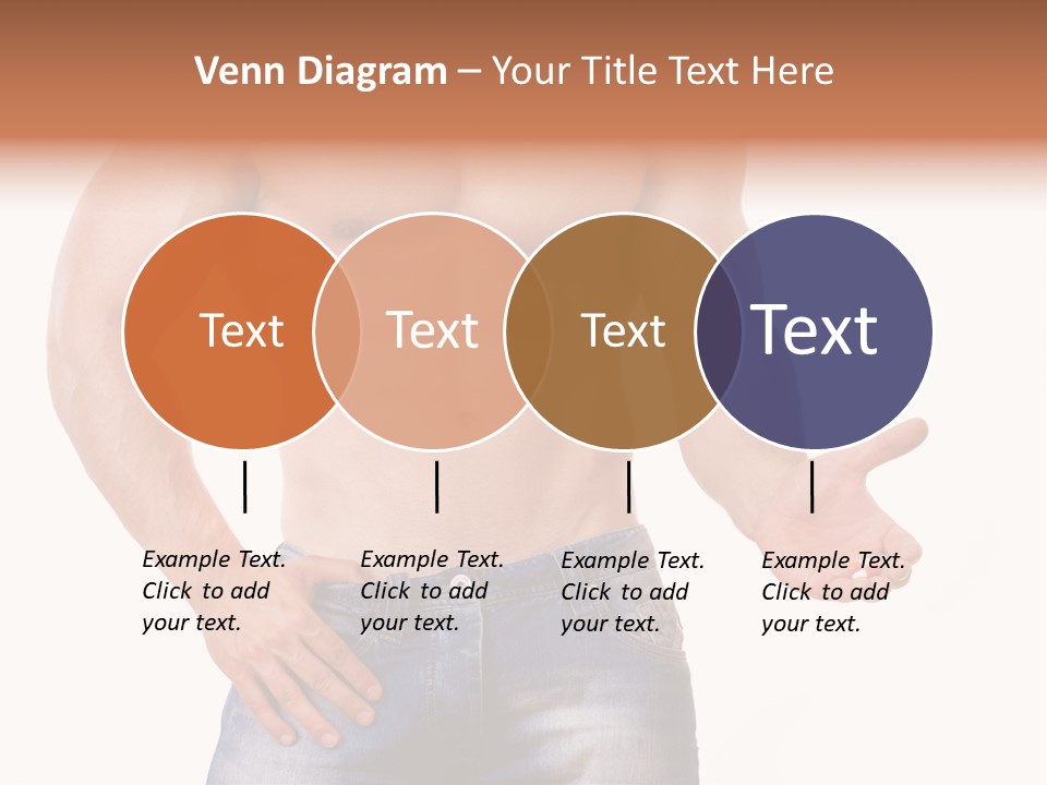 Hand Bodybuilder Filling PowerPoint Template